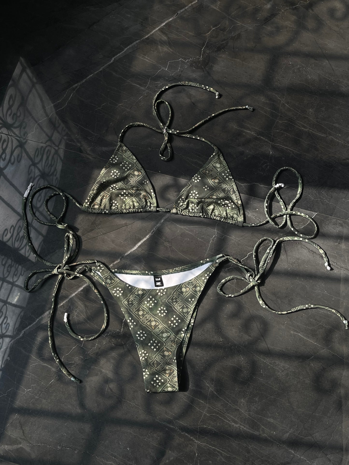 Tie bikini bottoms - Freya