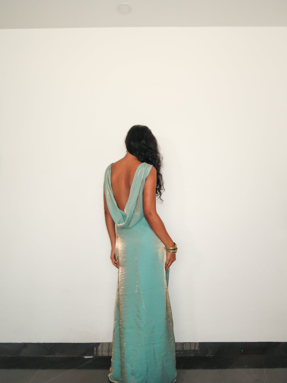 Nina Dress - Blue