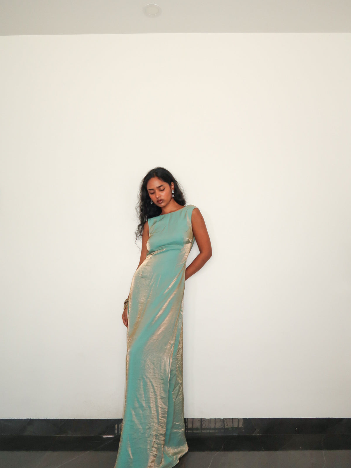 Nina Dress - Blue
