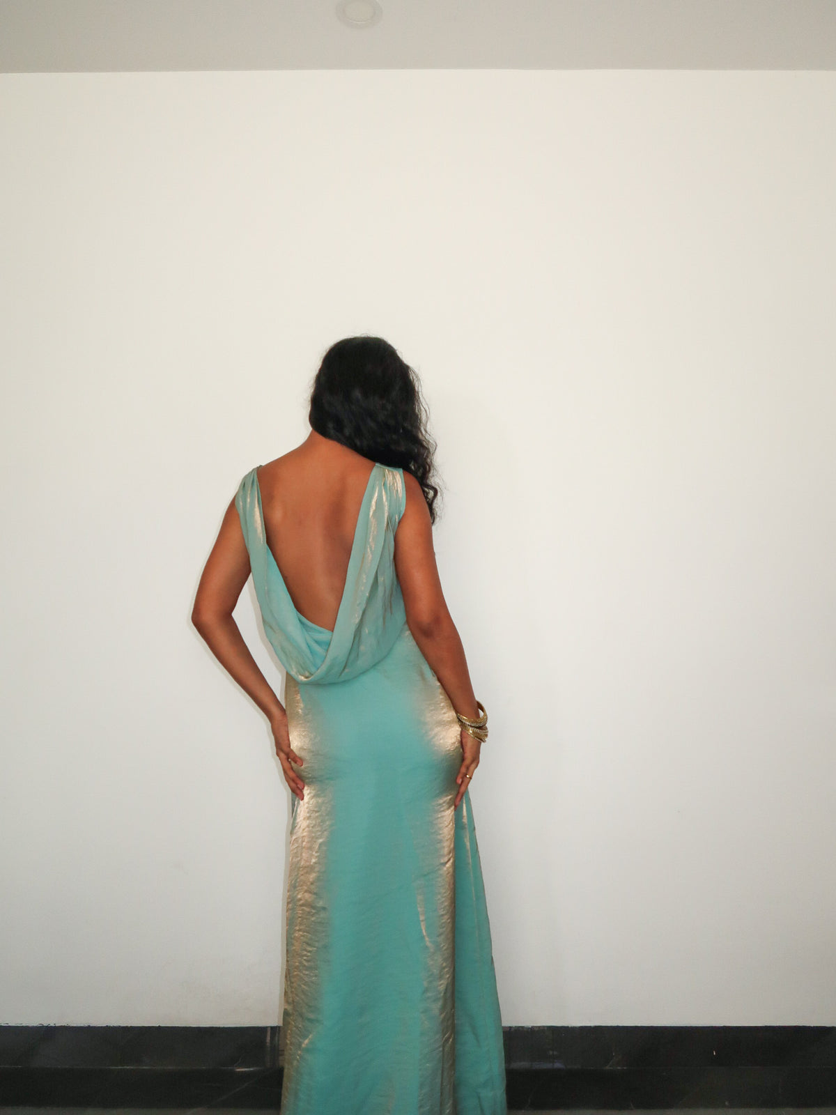 Nina Dress - Blue