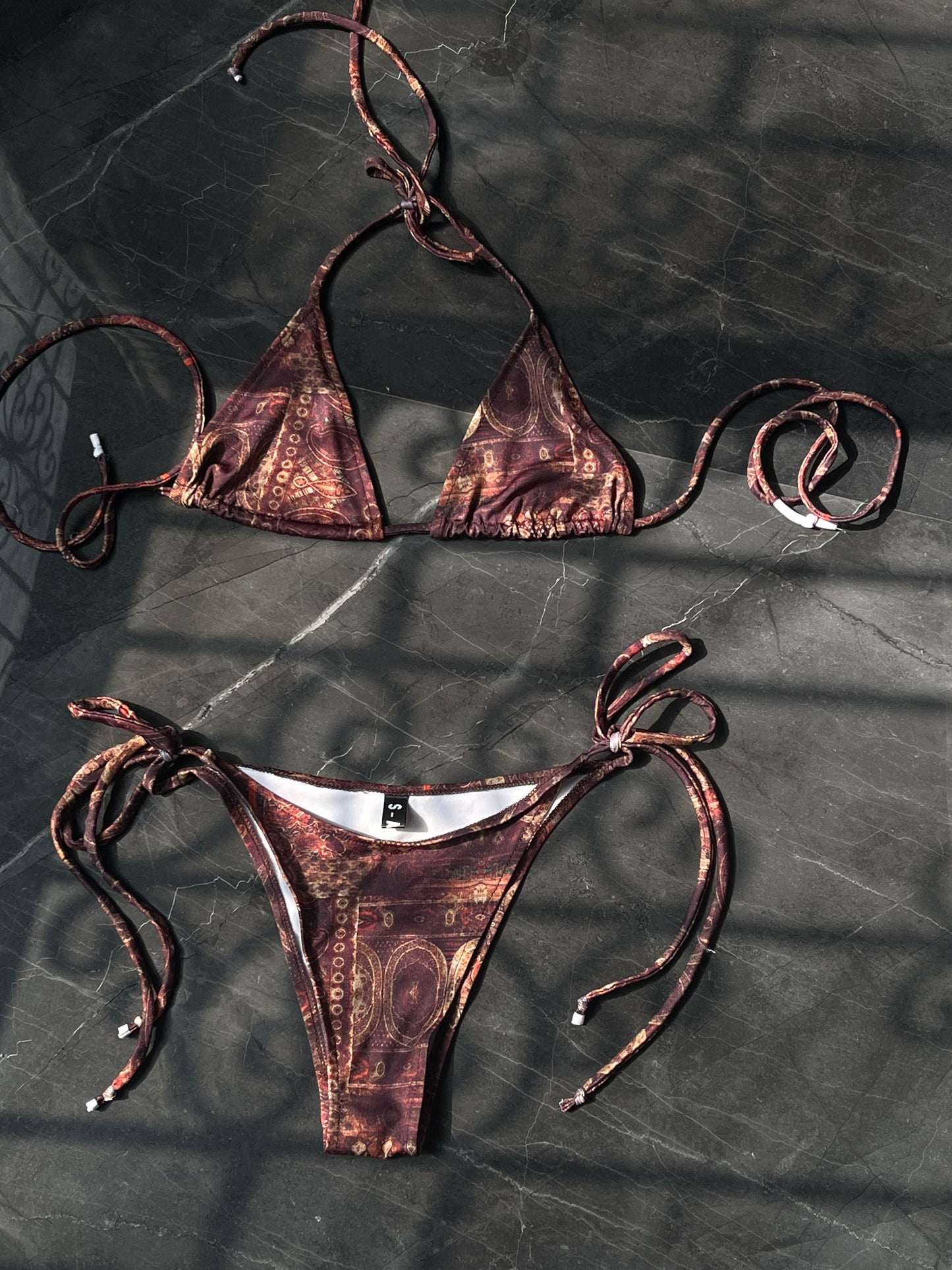 Tie bikini Bottom- Chateau