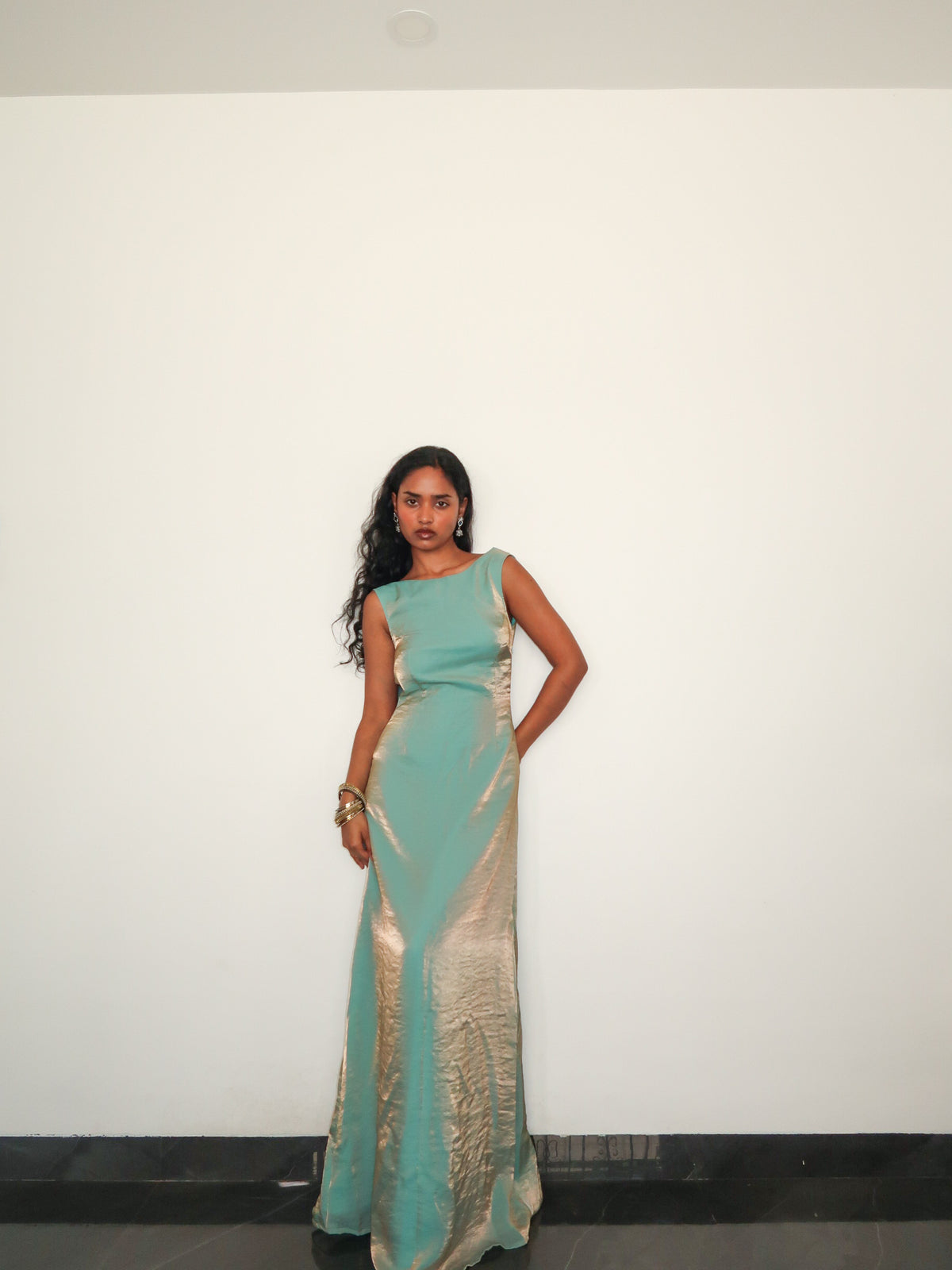 Nina Dress - Blue