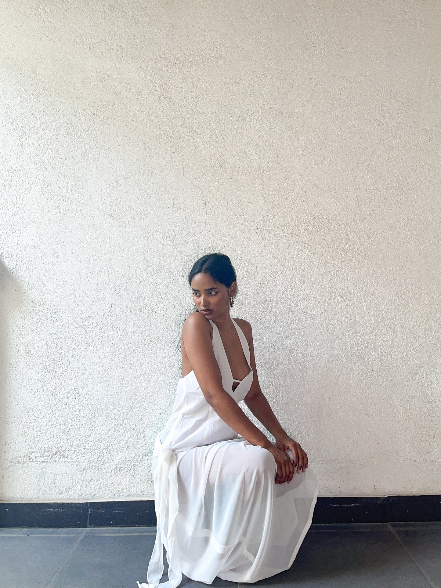 Cindy dress- White